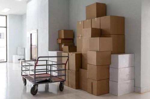 Our team expertly packs your office items, ensuring that everything is securely transported